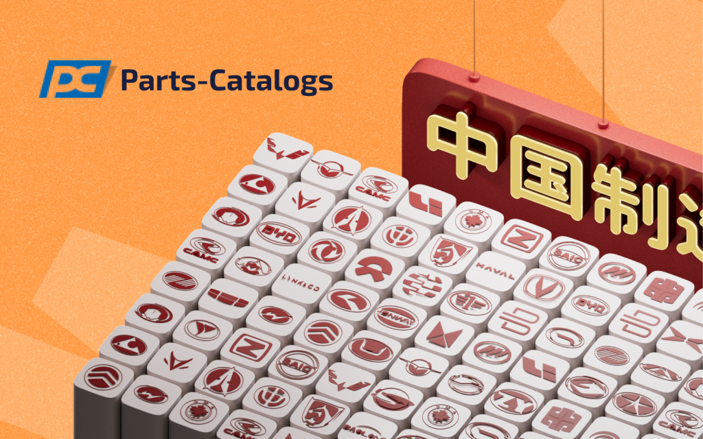 chinese brands auto parts identification